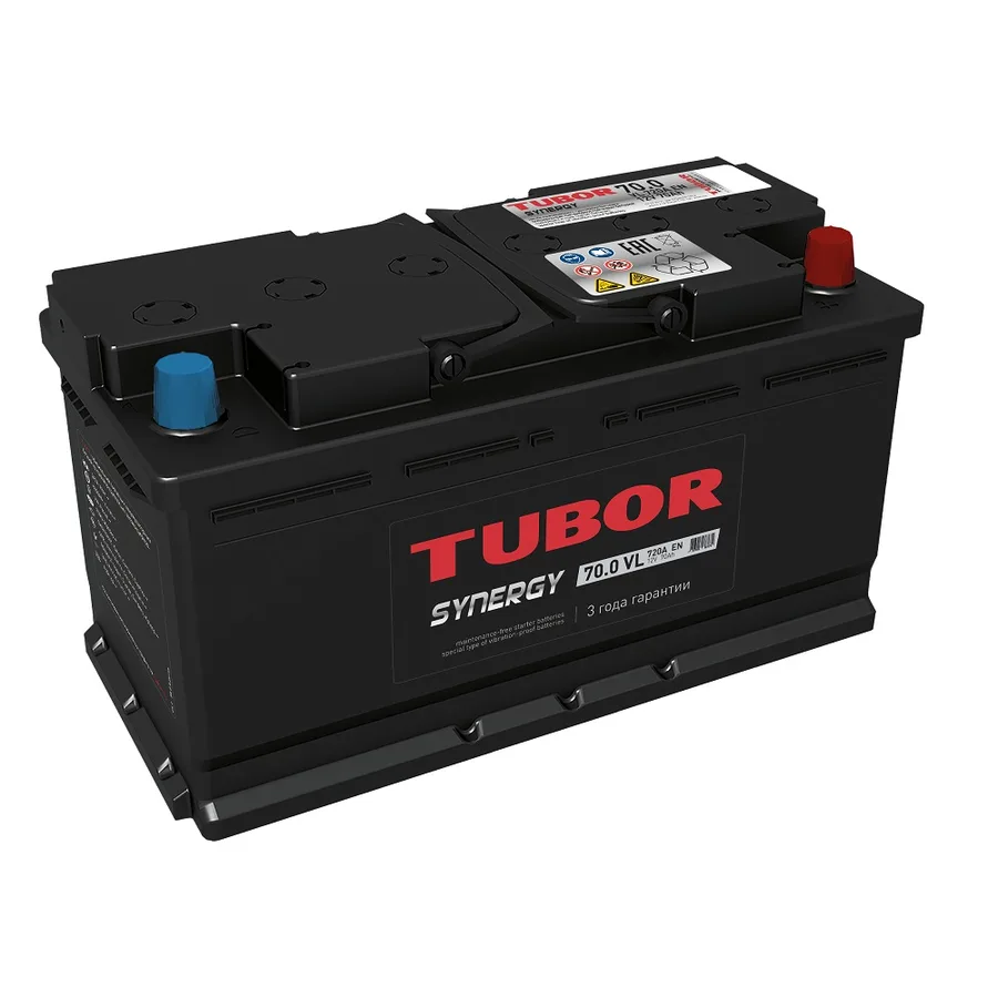 АКБ 70А R TUBOR SYNERGY (278x175x190) EN720 - о.п.