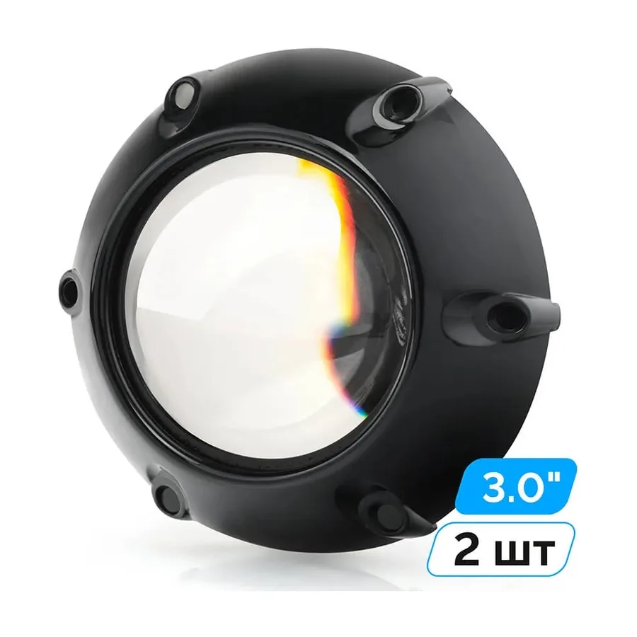 Маска для би линзы 3.0 дюйма Z106 black 1шт