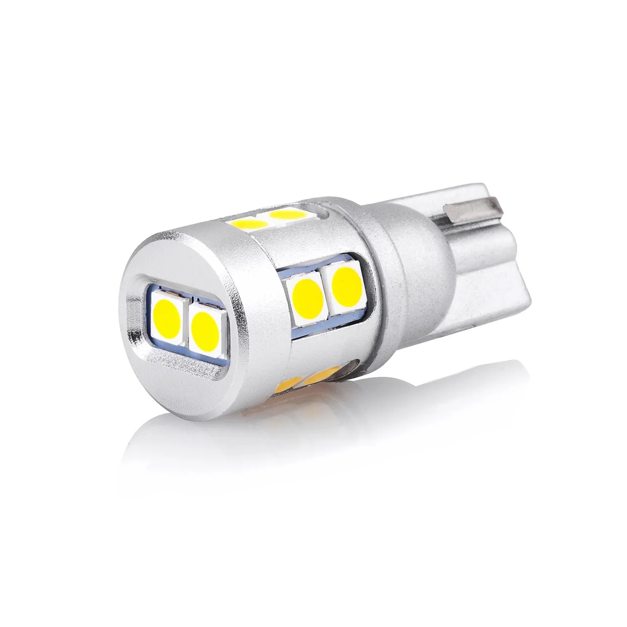 Лампа диодная ElectroKot УльтраЛед 12-24V W5W б/ц бел. 5000K кт. - 2шт.