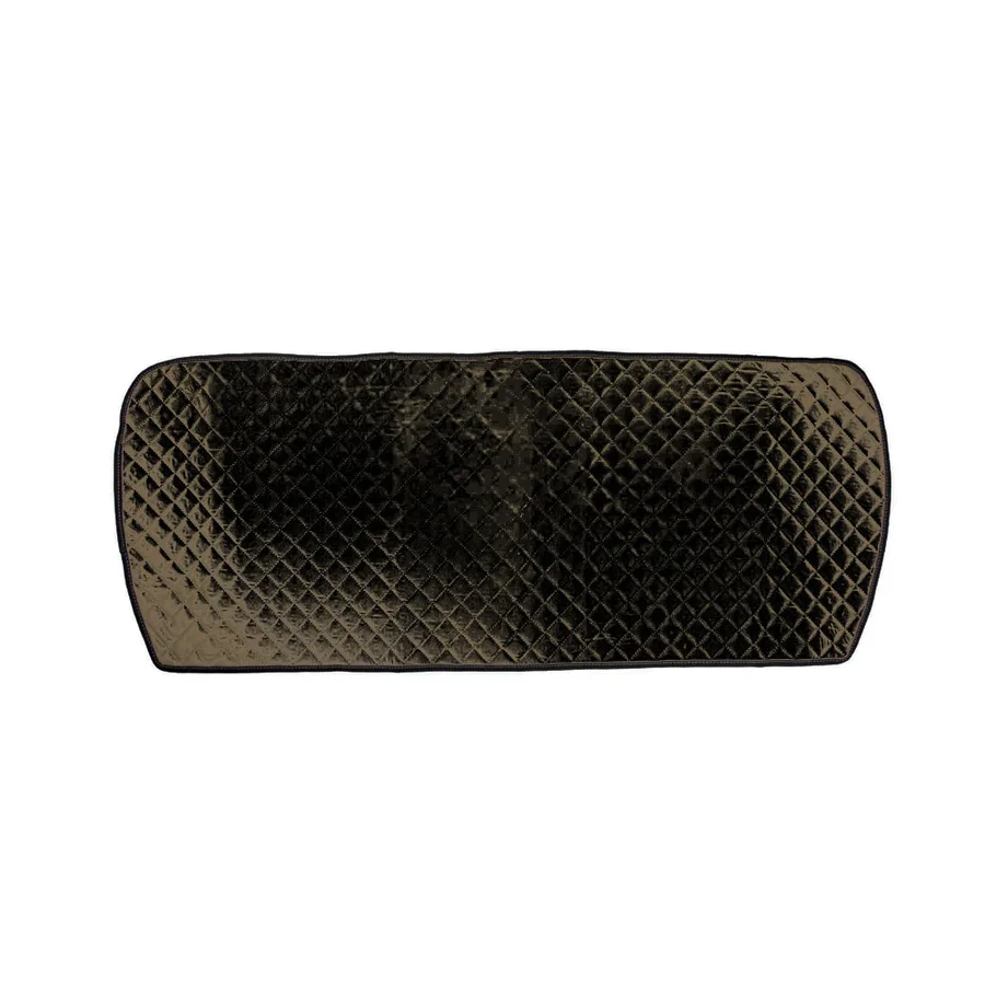 Накидка на сиденье алькантара (задняя, черный) 1шт