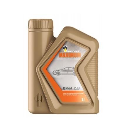 Масло моторное РОСНЕФТЬ Maximum SG/CD 10w40 1л