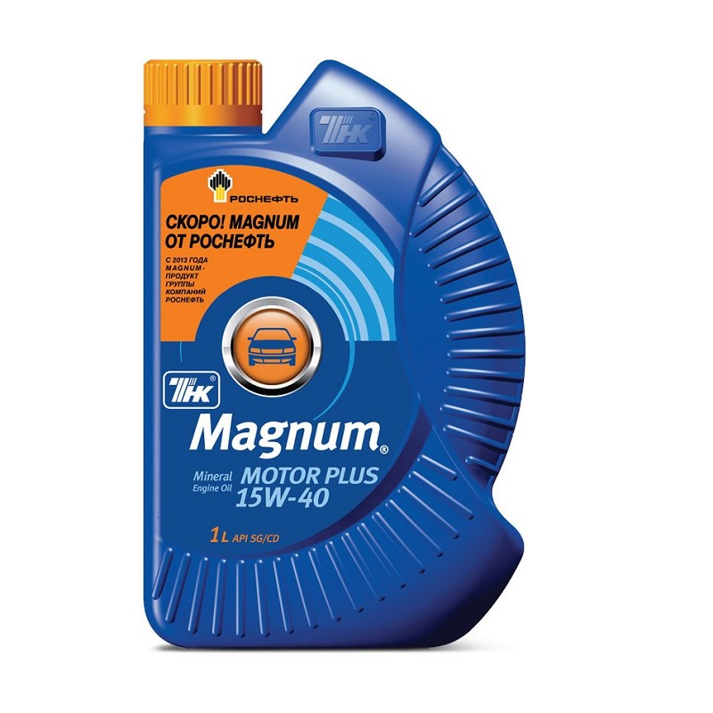 Масло моторное ТНК Магнум Motor Plus 15w40 1л.