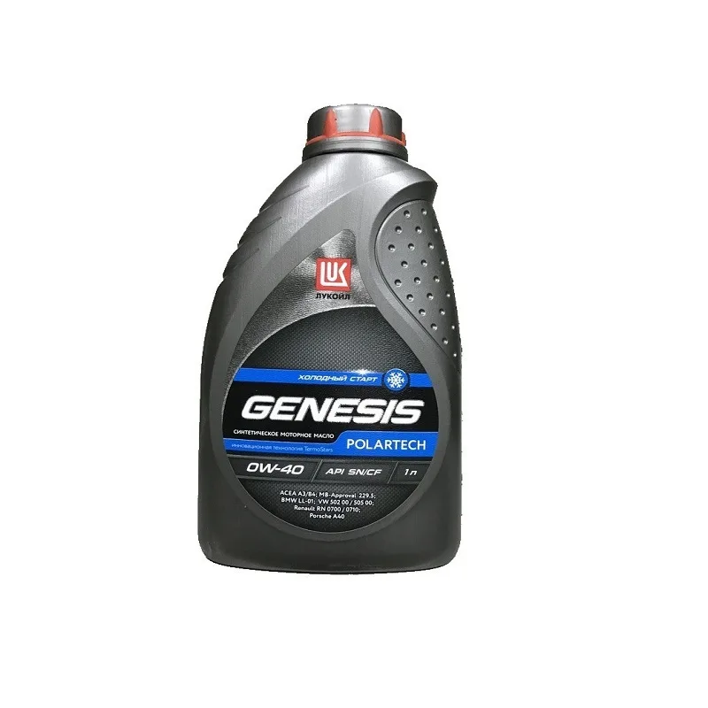 Масло моторное Лукойл GENESIS POLARTECH A3/B4 0w40 1л синт.