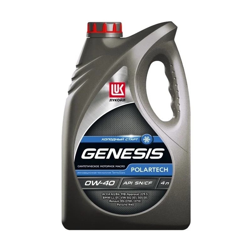 Масло моторное Лукойл GENESIS ARMORTECH A3/B4 0w40 4л синт.