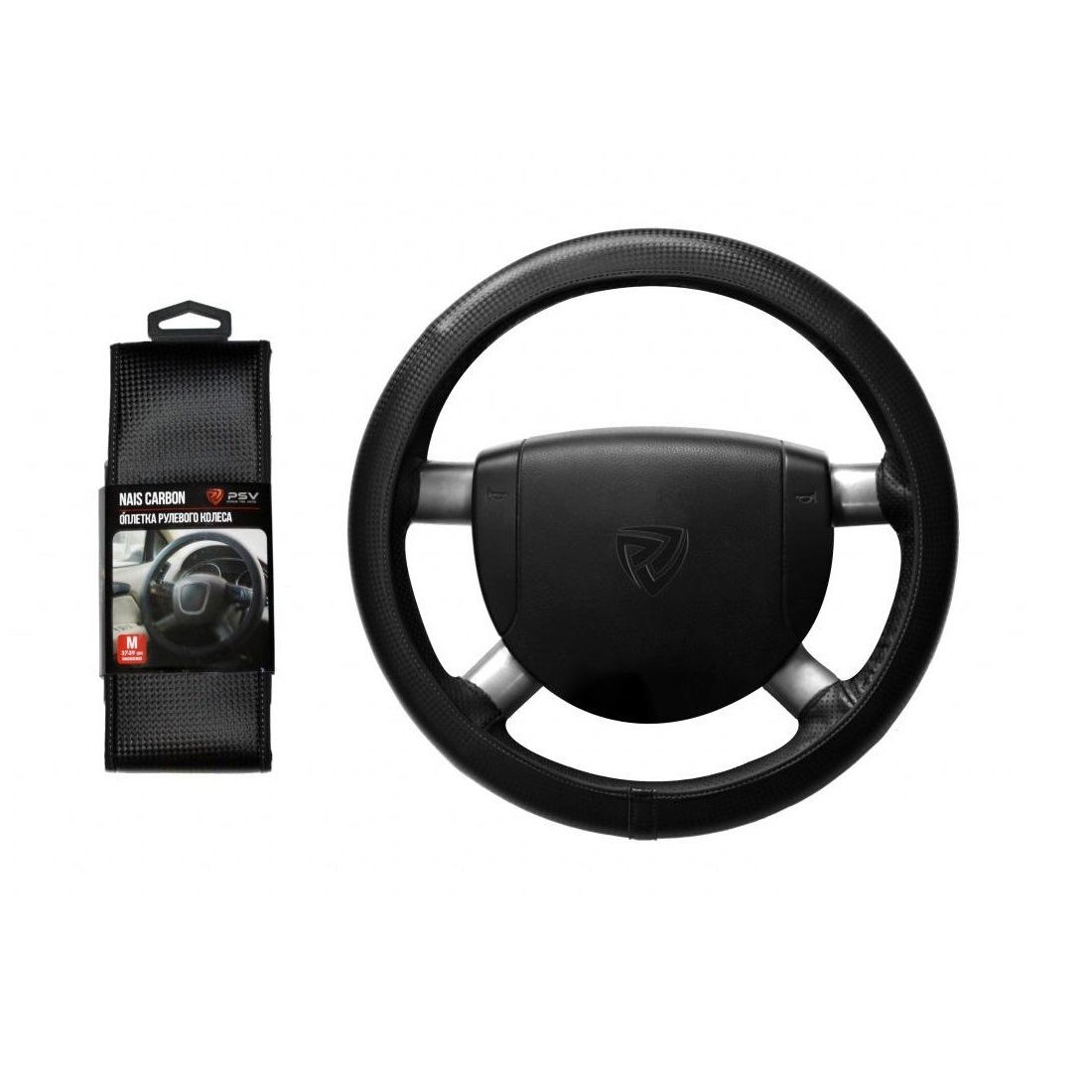 Оплетка на руль NAIS Carbon (M) PSV