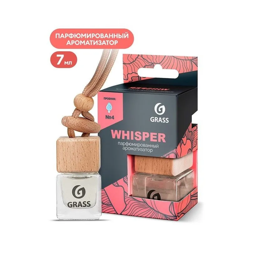 Дезодорант GRASS "БУТЫЛОЧКА" №4 Whisper