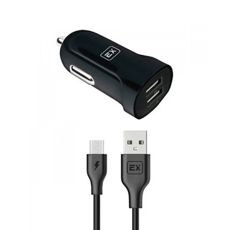 АЗУ USB порт Exployd EX-Z-582 3.4A + провод micro