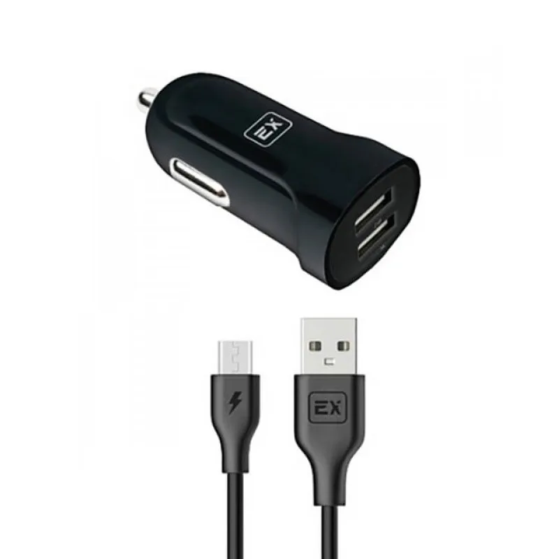 АЗУ USB порт Exployd EX-Z-582 3.4A + провод micro