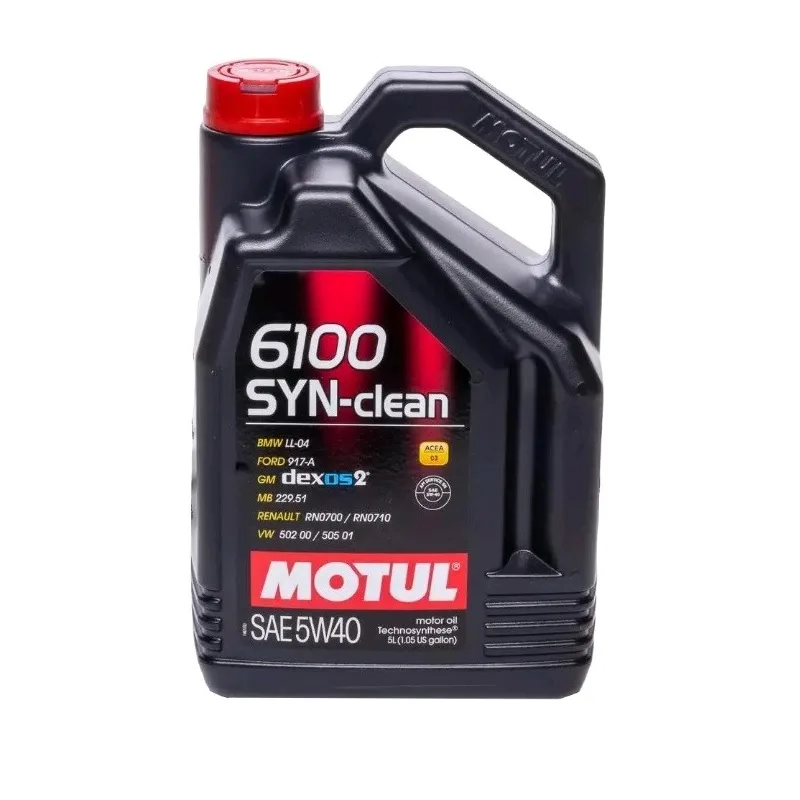 Масло моторное Motul 6100 SYN-Clean C3 5w40 5л.