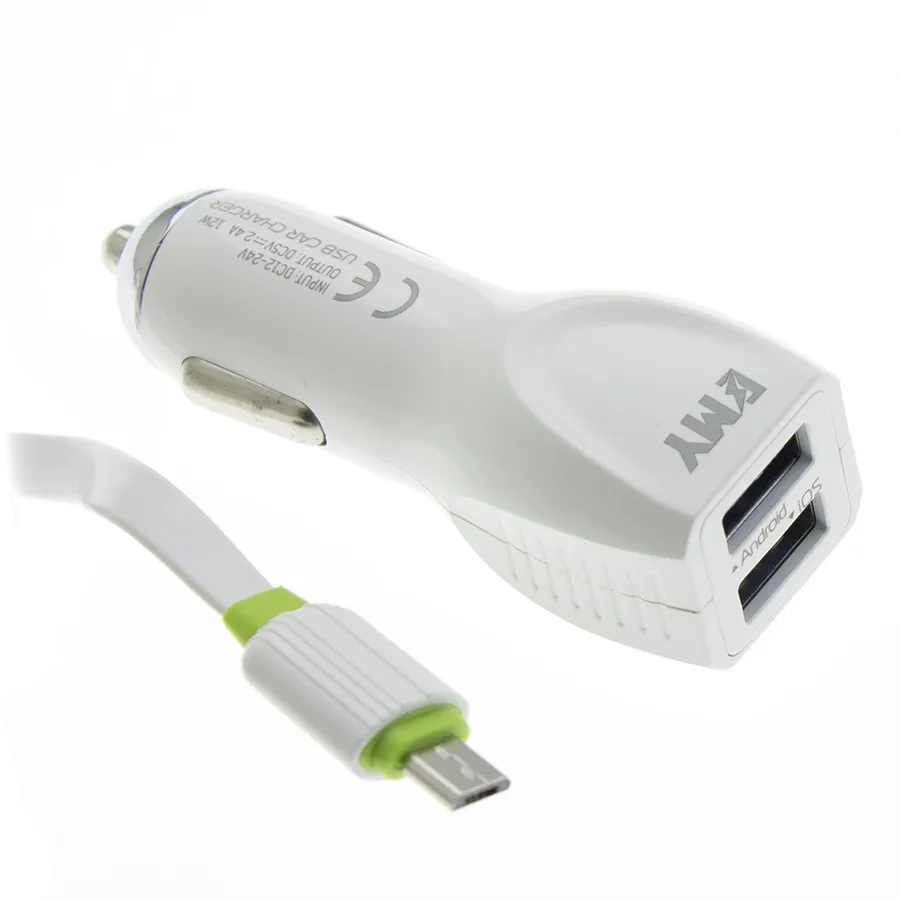 АЗУ USB порт MR53A 2.4A+вольтметр