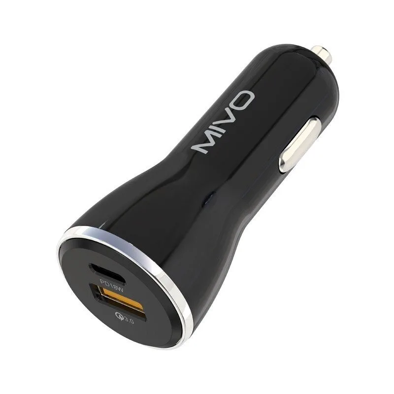 АЗУ USB порт MIVO MU335Q 3A быстр. заряд QC3.0