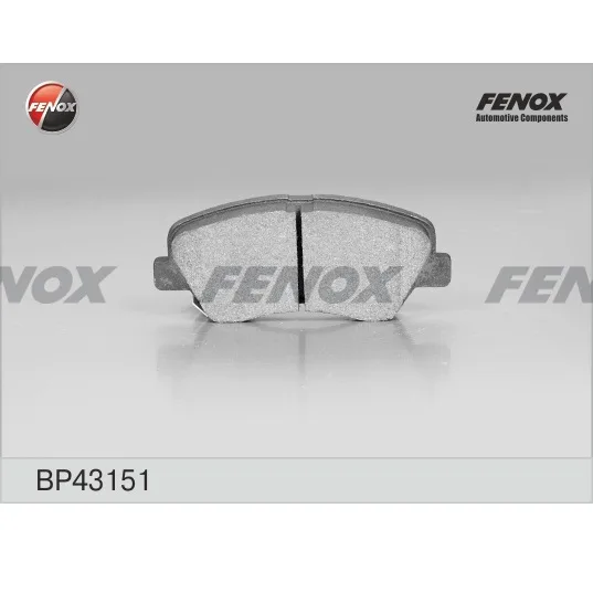 Колодки торм. перед. FENOX BP43151 Solaris. Rio
