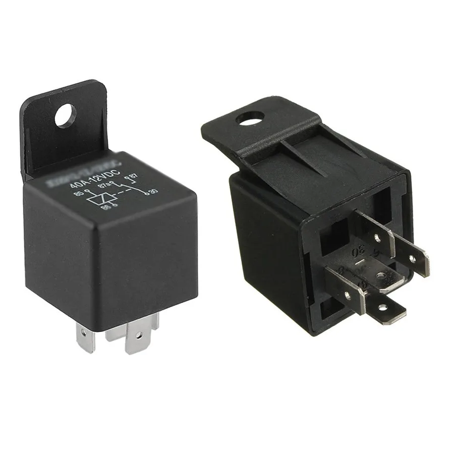 Реле 5-х контактное 12V 40A (с скобой) 1282