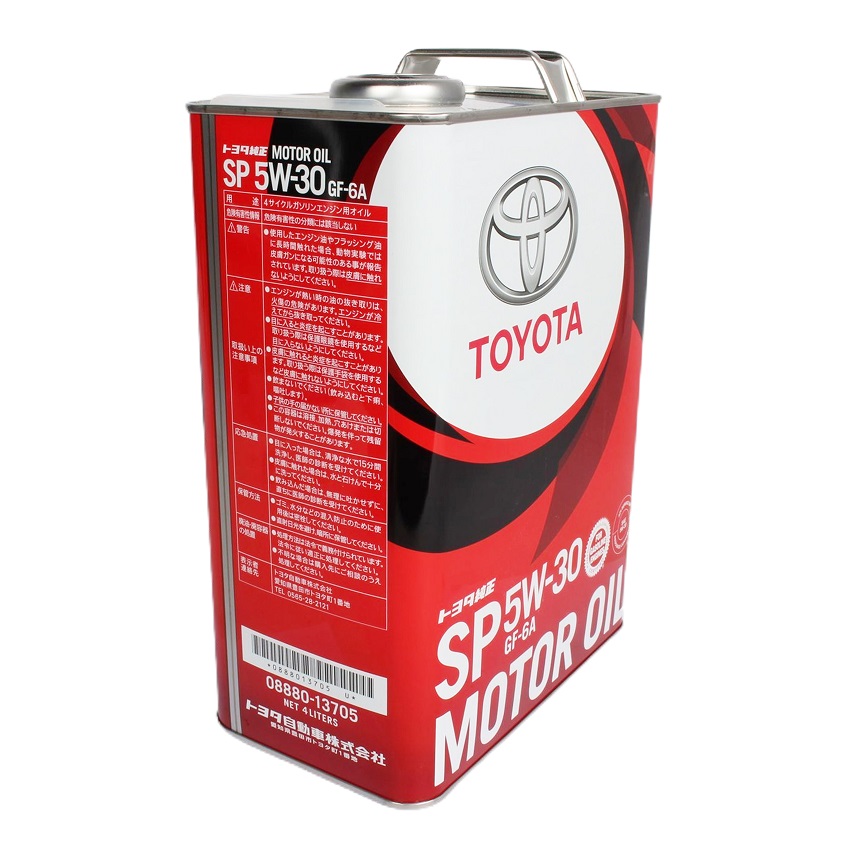 Масло моторное TOYOTA  5w30 SN/GF-6 4л (08880-13705) метал.