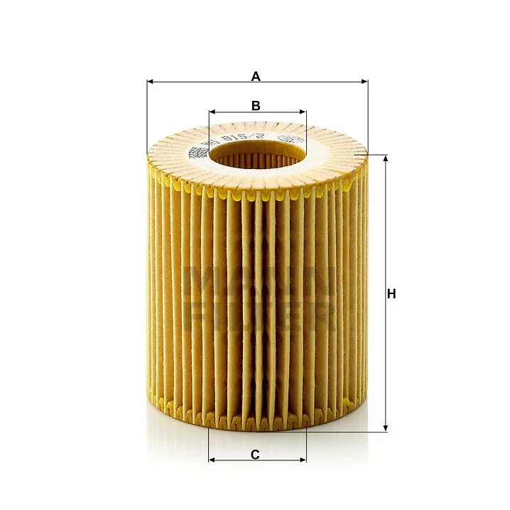 Ф. маслен. MANN HU815/2x