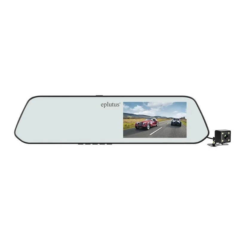 Видеорегистратор eplutus D01 Зеркало (2-камеры) HD