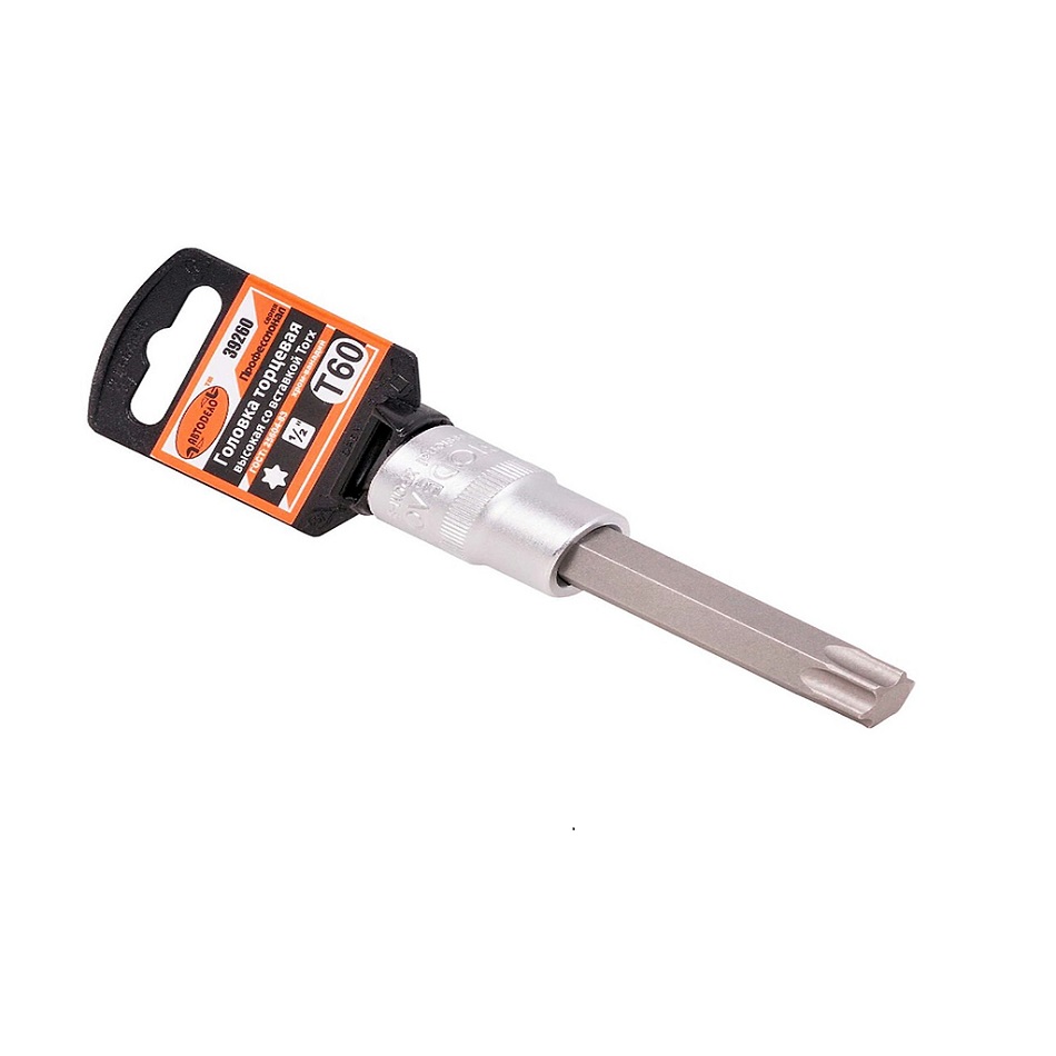 АвтоДело Головка TORX T60 1/2 с вставкой 100мм