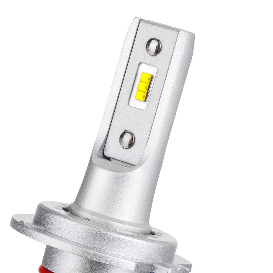 Светодиодные LED лампы ElectroKot LightVision A10 12-24V H7 чипы Lumileds ZES 6000K к-т 2шт