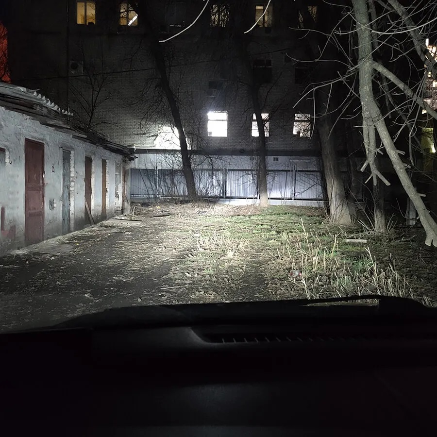 Светодиодные LED лампы ElectroKot LightVision A10 12-24V H7 чипы Lumileds ZES 6000K к-т 2шт