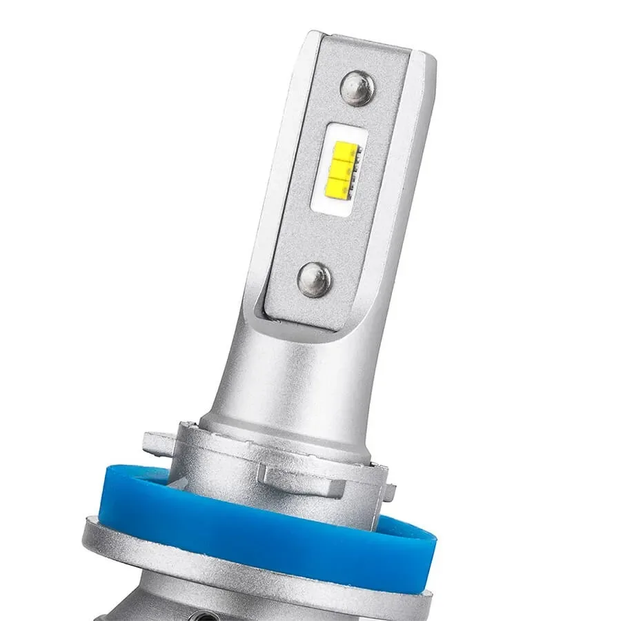 Светодиодные LED лампы ElectroKot LightVision A10 12-24V H11, H16 чипы Lumileds ZES 6000K к-т 2шт
