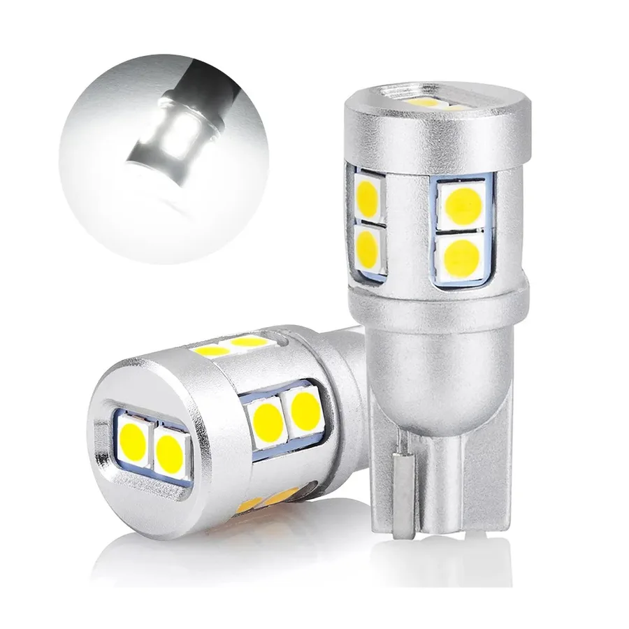 Лампа диодная ElectroKot УльтраЛед 12-24V W5W б/ц бел. 6000K кт. - 2шт.