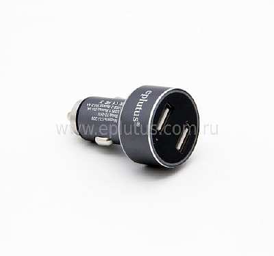 АЗУ USB порт eplutus CU-206 3.4A + вольтметр
