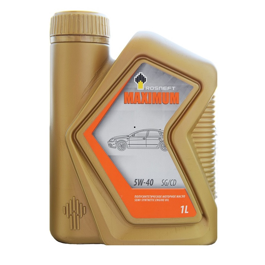 Масло моторное РОСНЕФТЬ Maximum SG/CD 5w40 1л