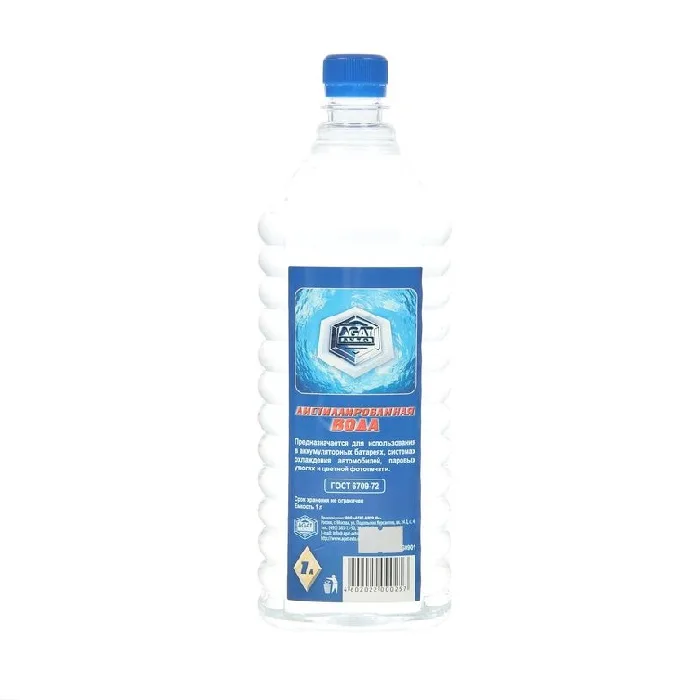 АГАТ Вода дистилированная 1л уп-12