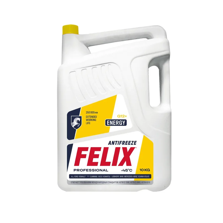 Антифриз Felix G (желтый) 10кг.