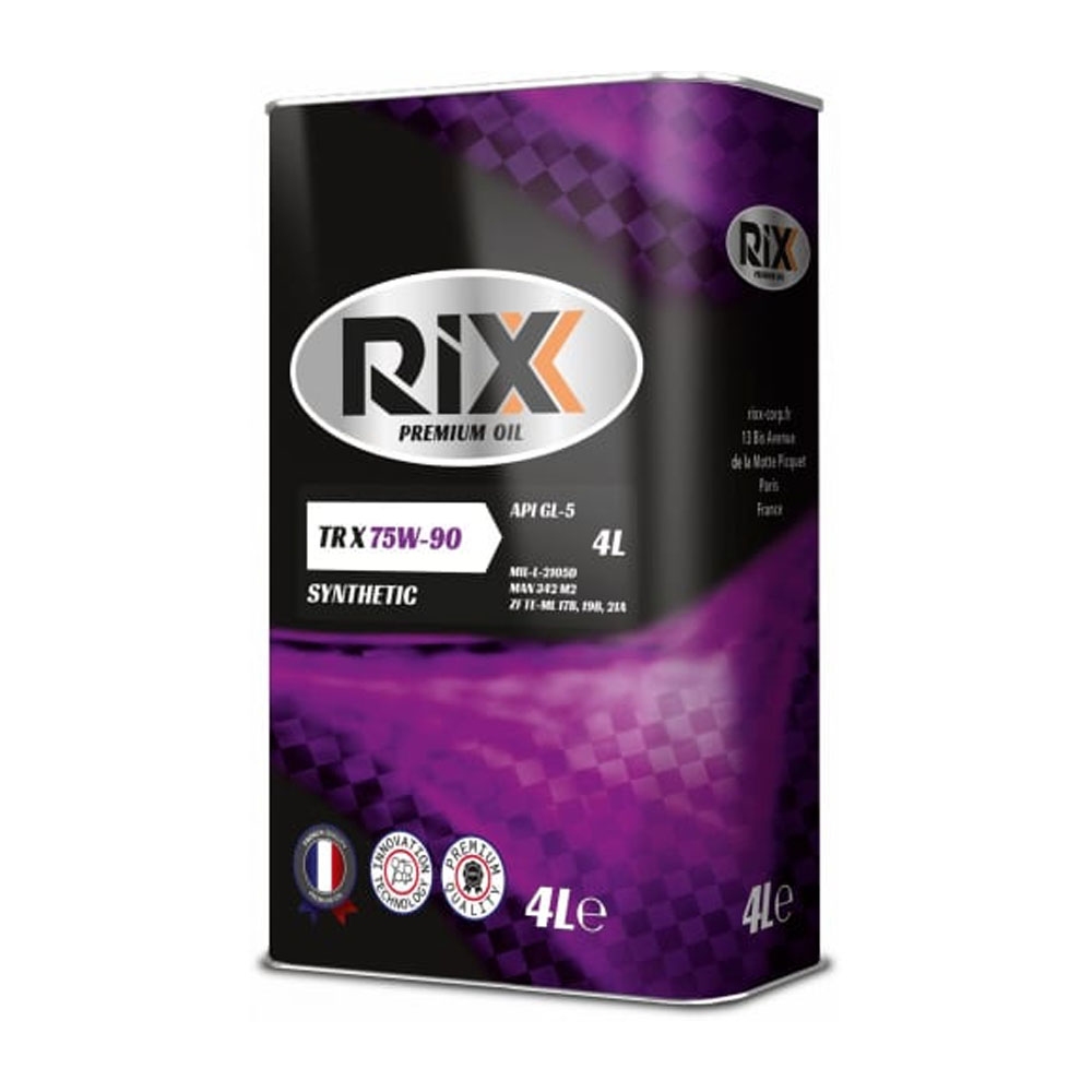 Масло транс. RIXX GL-5 TR X 75W90 4 л