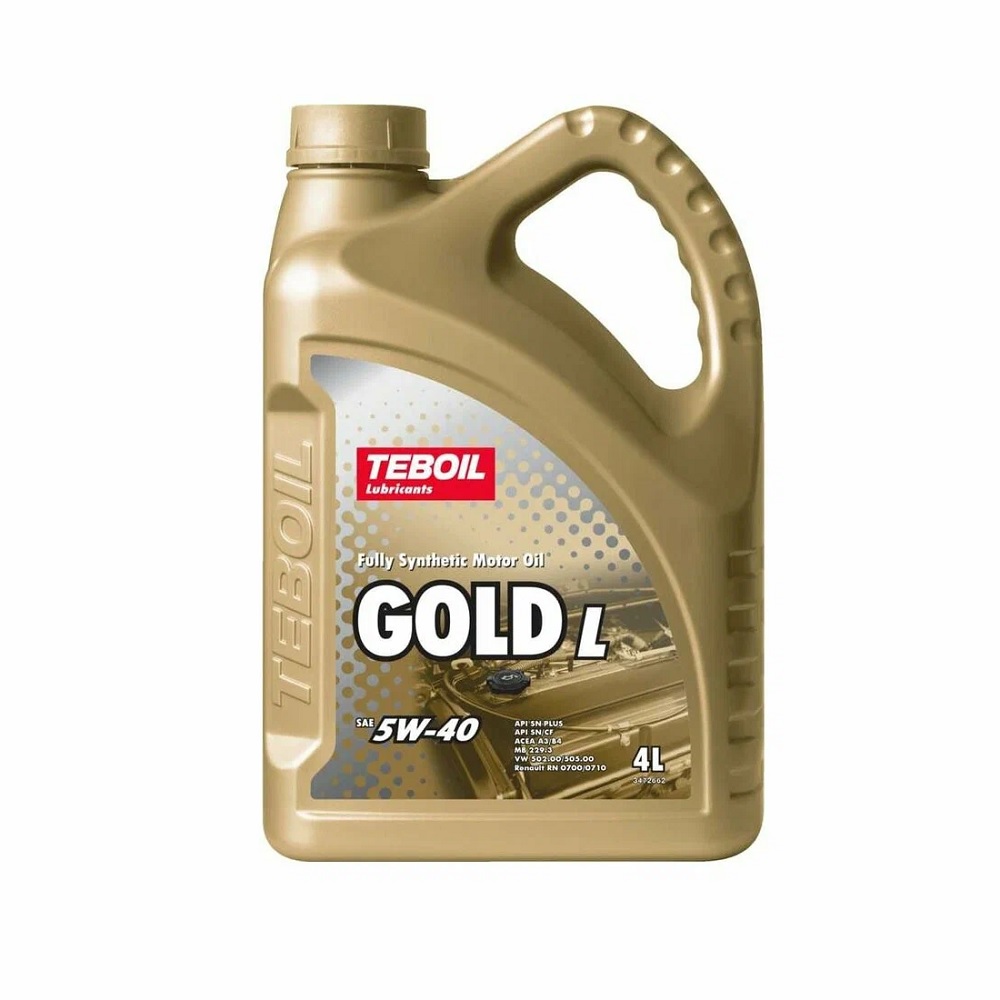 Масло моторное TEBOIL GOLD L  5W40 синт. 4л