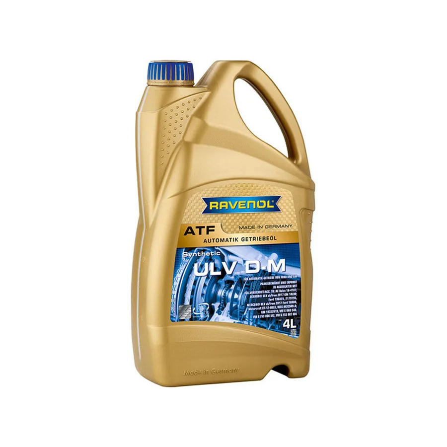 Масло АКПП RAVENOL ATF ULV D-M 4л