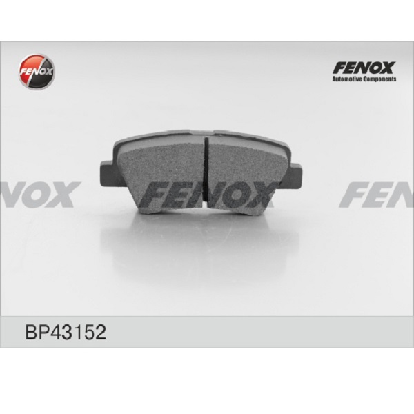 Колодки торм. зад. FENOX BP43152 Solaris, Rio