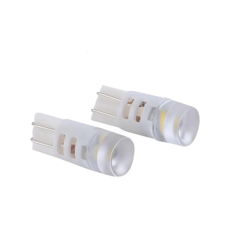 Лампа диодная 12V W5W б/ц 3SMD + радиатор (ИСКРА)