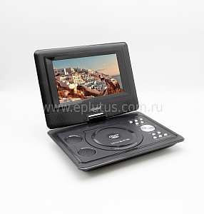 Портативный DVD плеер 9,5" Eplutus EP-9521T c цифровым тюнером DVB-T2