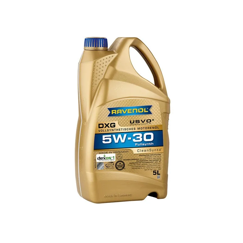 Масло моторное RAVENOL DXG 5w-30 GF-6A синт. 5л