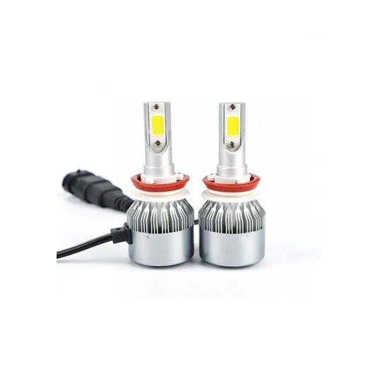 Лампа диодная C9 12-24V H11 6000lm К-т