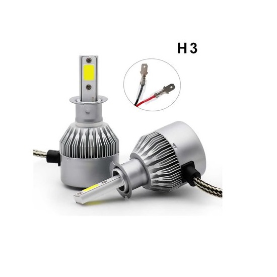 Лампа диодная C9 12-24V H3 6000lm К-т