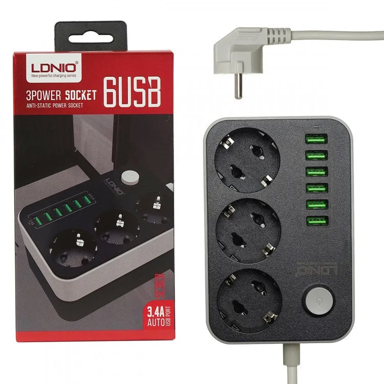 СЗУ LDNIO SE3631 6USB 3.4A