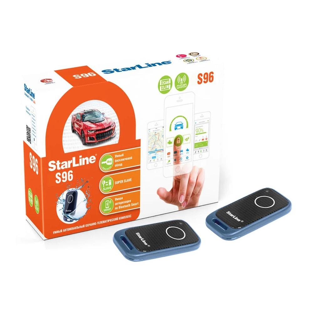 Сигнализация StarLine S96 BTv2 GSM 2CAN+4LIN