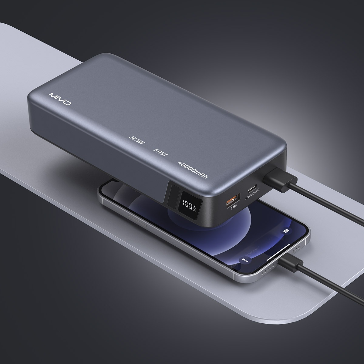 Power Bank MIVO MB-412Q (40000mAh)