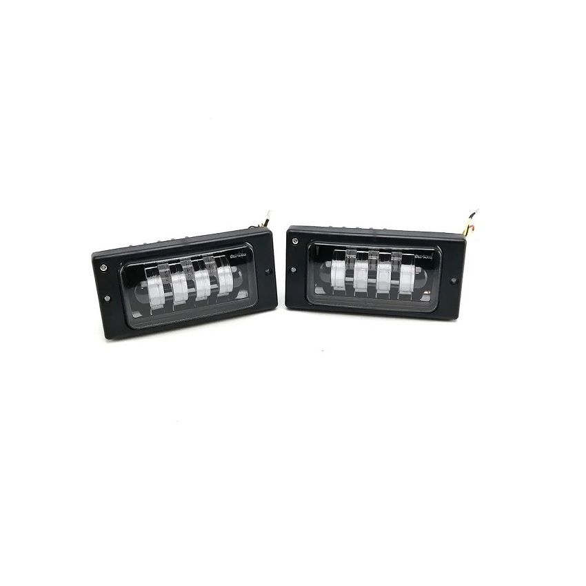 Фара противотуманная диодная  2110-15 50W LED 7 диода 1х режим. к-т-2шт.