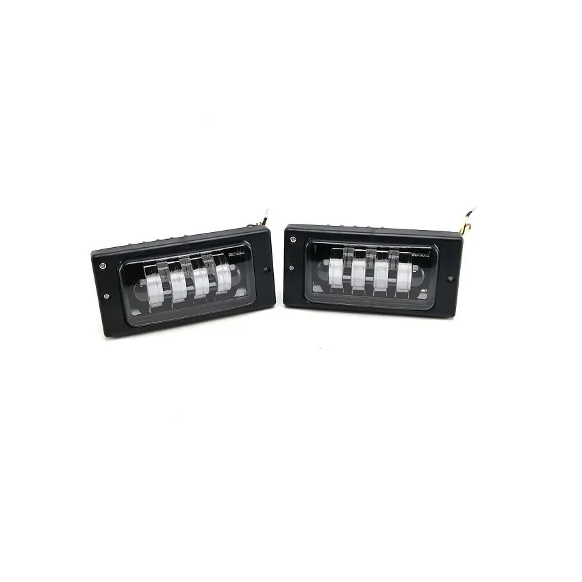 Фара противотуманная диодная  2110-15 50W LED 7 диода 1х режим. к-т-2шт.