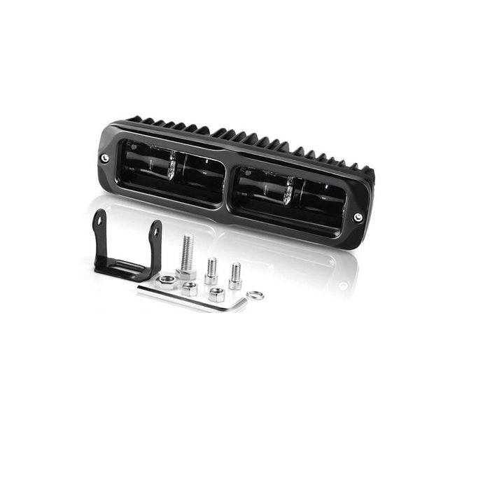 Фара противотуманная диодная G0255 уни-ая 15W белая 12/24W к-т 2шт.