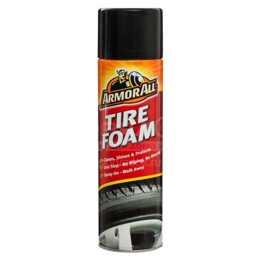 ArmorAll TireFoam Очиститель шин пенный 500ml (12) Е301944300