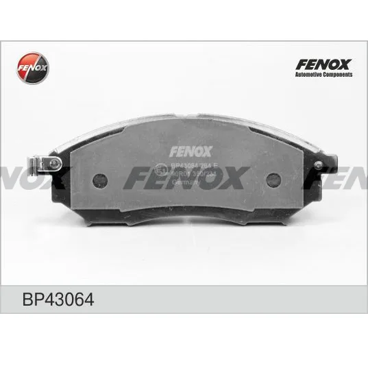 Колодки торм. перед. FENOX BP43064 NISSAN Qasqhai 2 07-13, Renault