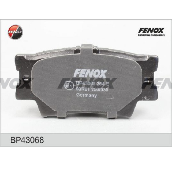 Колодки торм. зад. FENOX BP43068 Toyota Camry 06-, RAV4