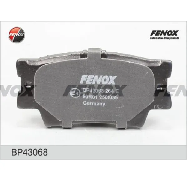 Колодки торм. зад. FENOX BP43068 Toyota Camry 06-, RAV4