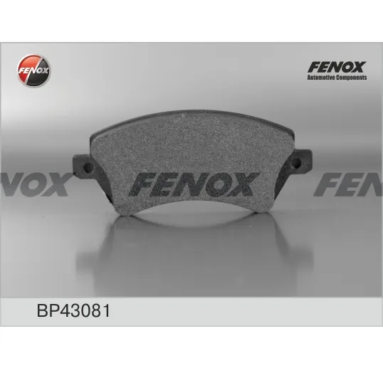 Колодки торм. перед. FENOX BP43081 Toyota Corolla 02-07
