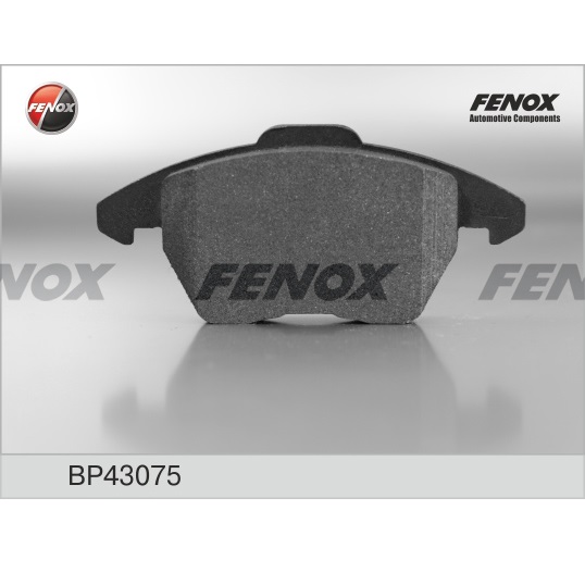 Колодки торм. перед. FENOX BP43075 Octavia II, Fabia II-III, Superb II, Caddy III